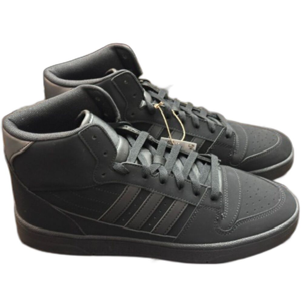 Adidas Break Start Mid Triple Black-  Men's Size 10 / Women's Size 11  NIB